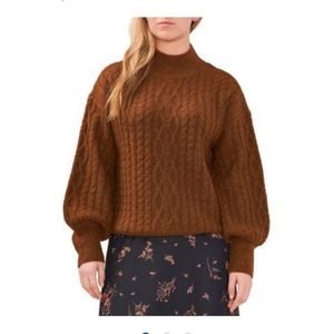 Vince kamuto ladies mockneck sweater